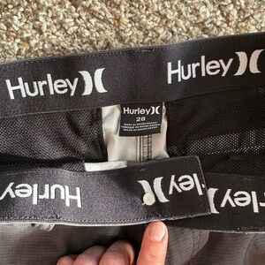 Hurley Charcoal Gray Board Shorts